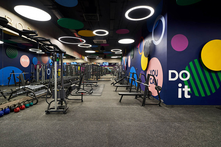 Фитнес-центр LIKEFITNESS - освещение рис.4